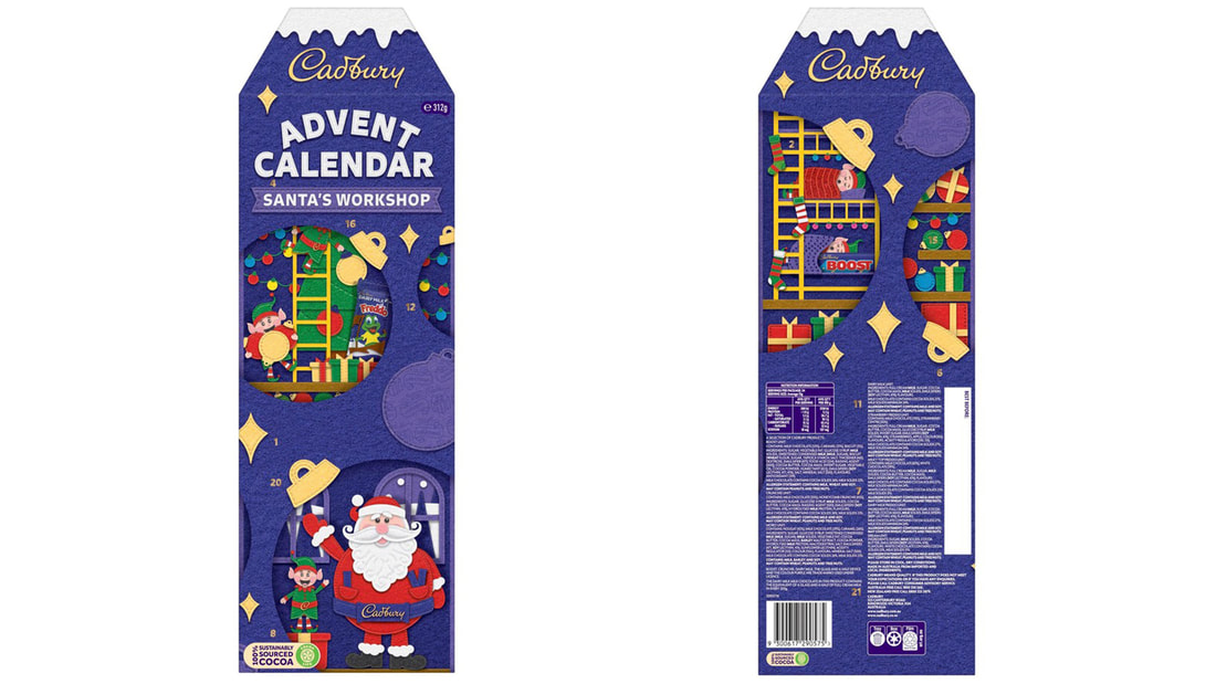 Cadbury 3D Santa’s Workshop Advent 2023