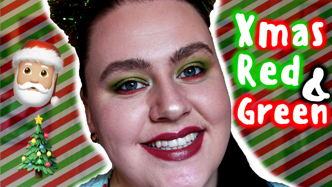 Classic Green & Red | Christmas Makeup