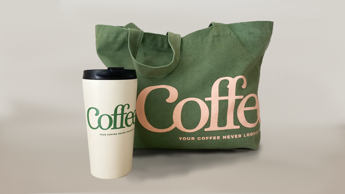 The Coffee Tote Olive Bundle
