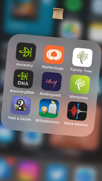 Apps I Use For Family History