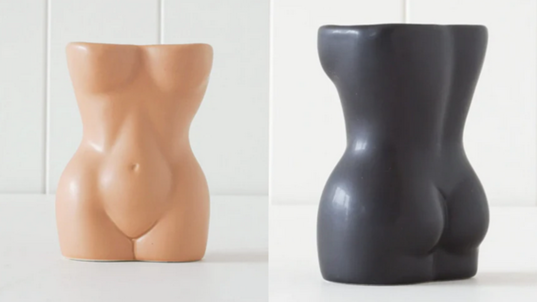 Six Things Nude Goddess Vase