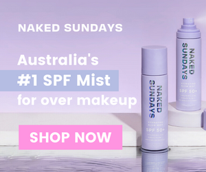 Naked Sundays Australia's #1 SPF Mist for over makeup