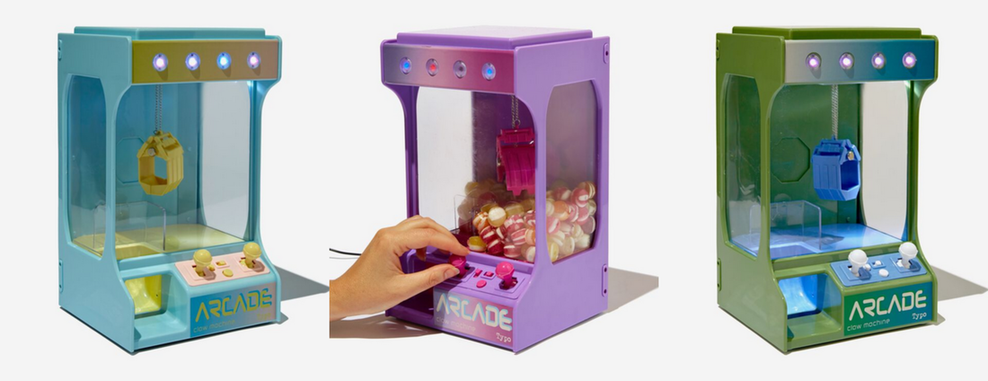 Typo Arcade Claw Machine