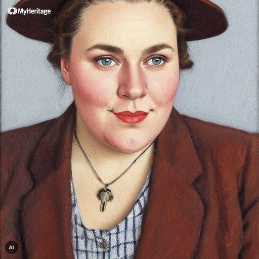 MyHeritage AI Time Machine - 1930s British Lady