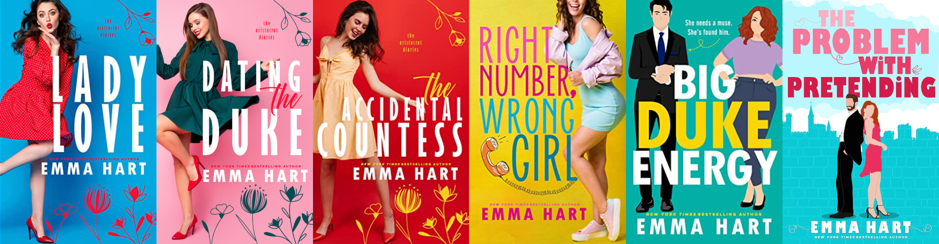 The Aristoverse novels by Emma Hart