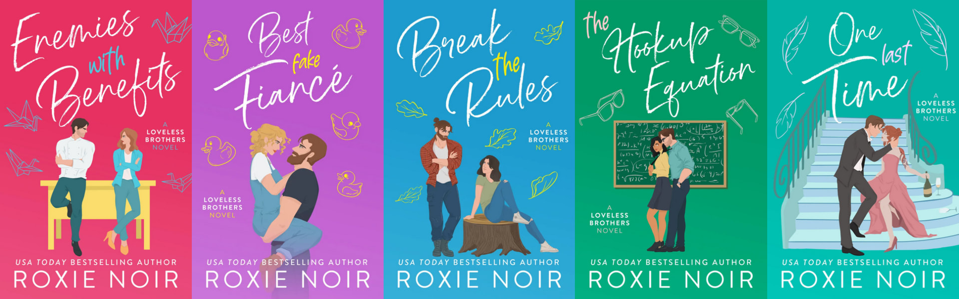 Loveless Brothers series by Roxie Noir