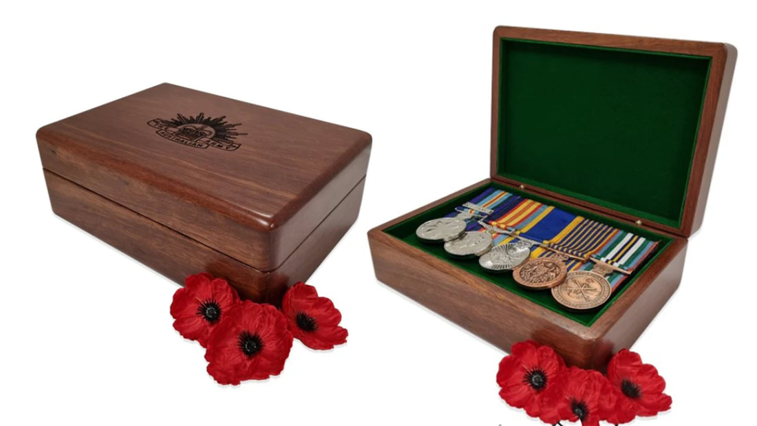 Australian War Memorial Medal Box