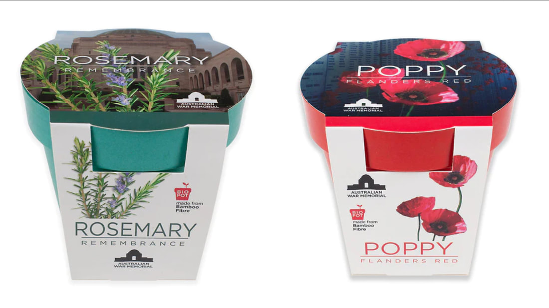 Seedling Kits: Grow-Your Own Rosemary or Poppies