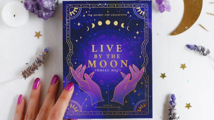 Quirky Cup Collective | Live By The Moon Zodiac Deck
