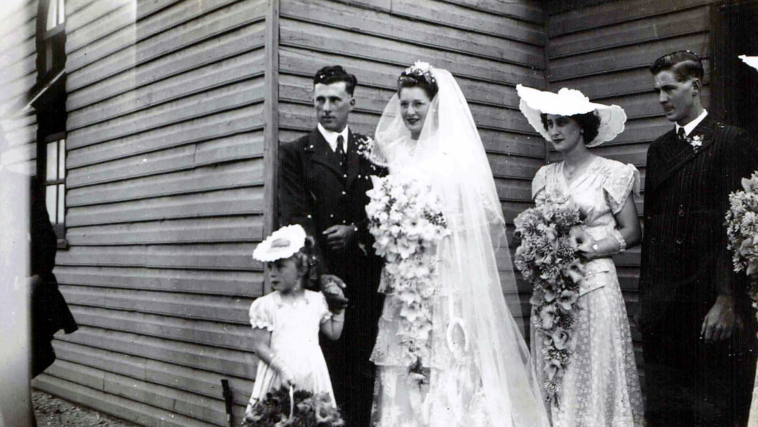 Wedding of Ken Hamson and Dorothy Mott