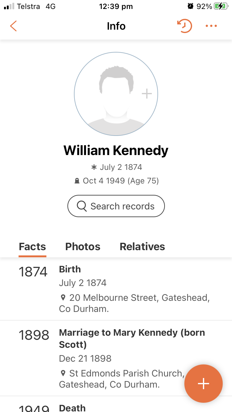 MyHeritage app