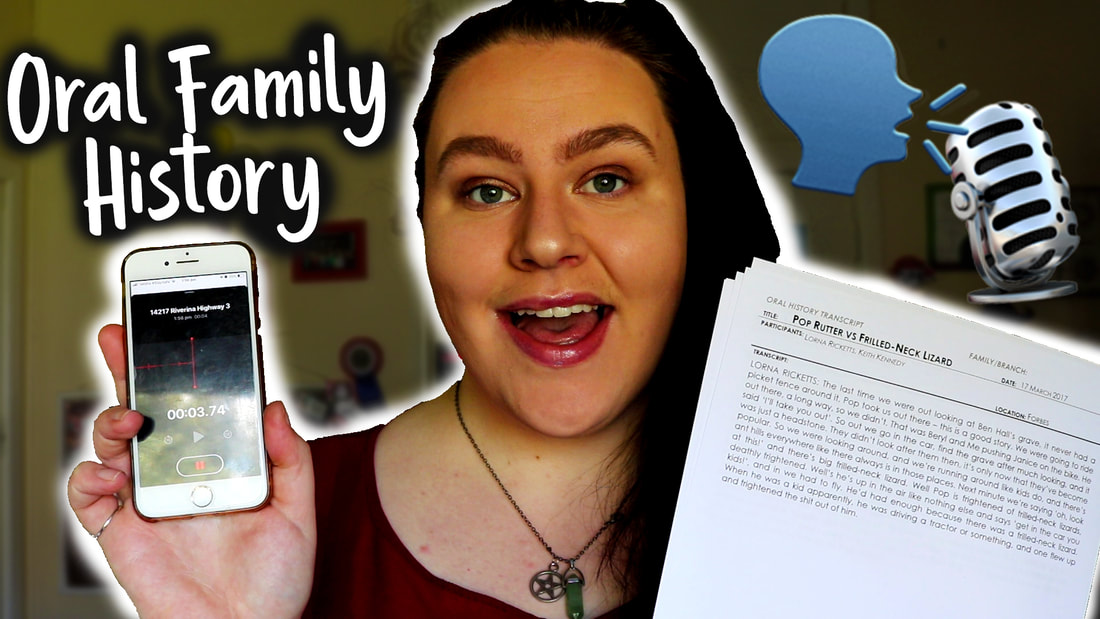 Recording Your Oral Family History