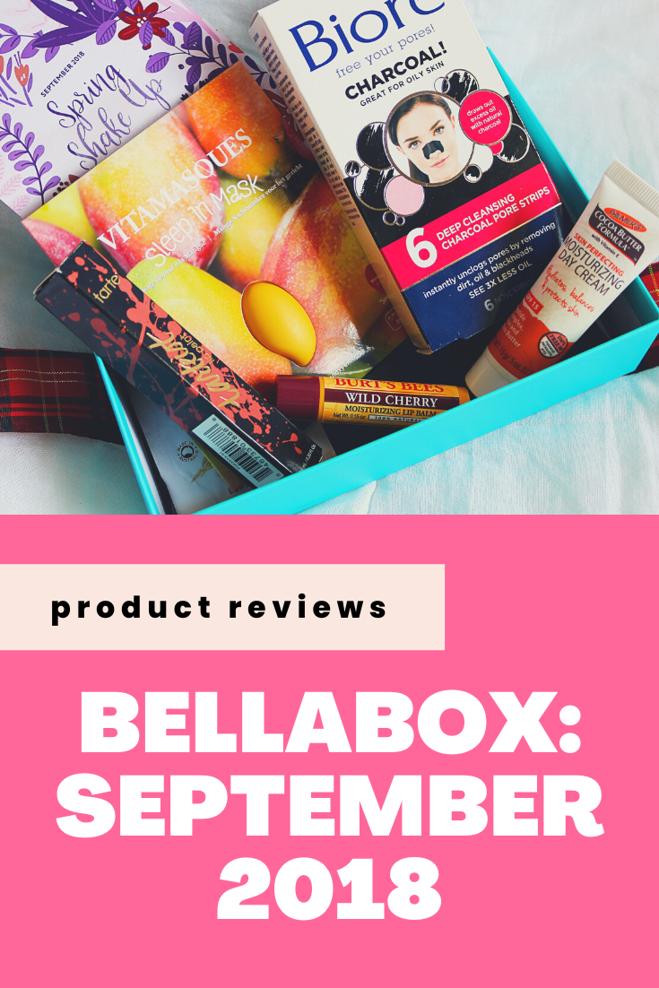 Bellabox: September 2018 | Product Reviews