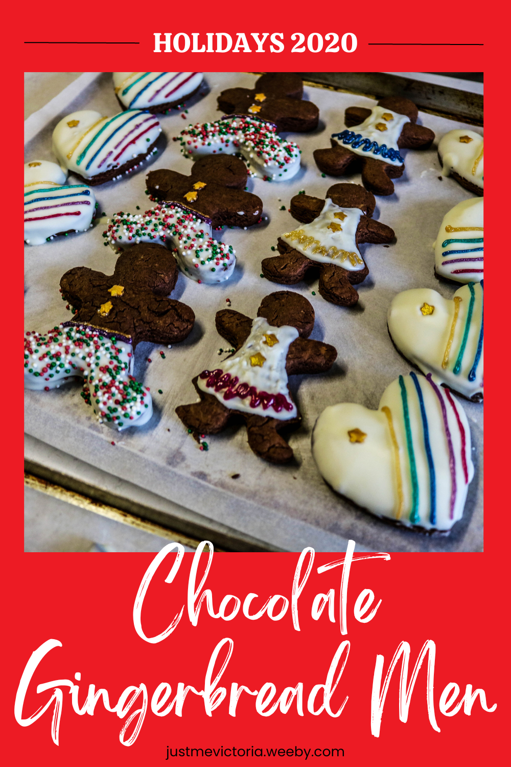Chocolate Gingerbread Men | Holidays 2020