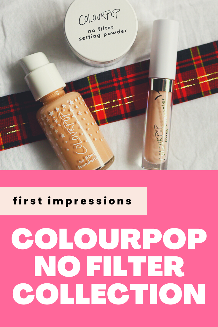ColourPop No Filter Collection | First   Impressions