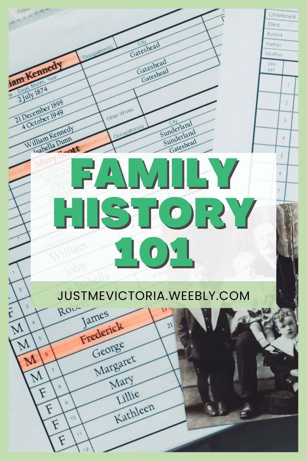 Family History 101 | Family History Month 2021