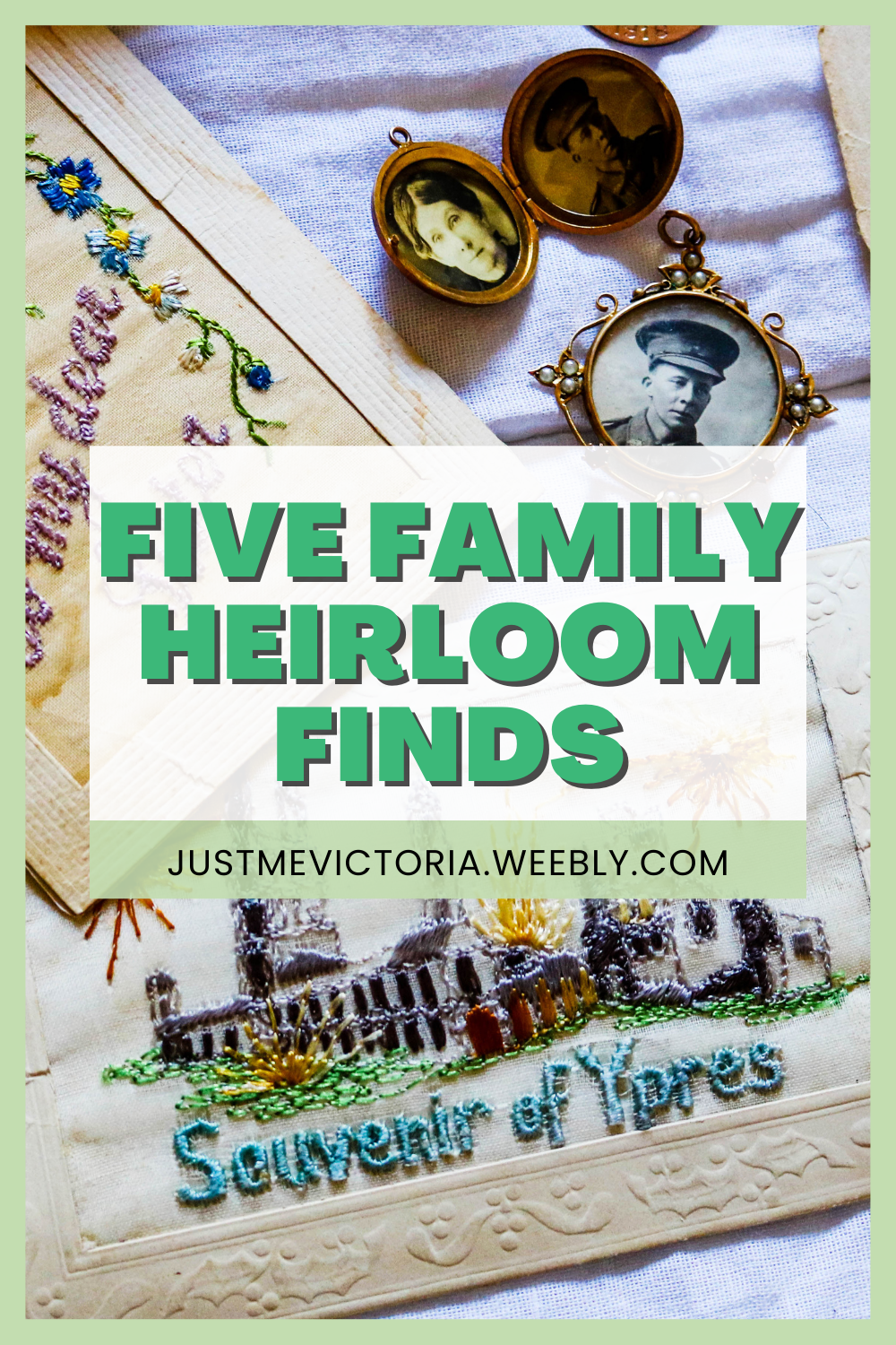 Five Family Heirloom Finds | April 2021 - Just Me, Victoria