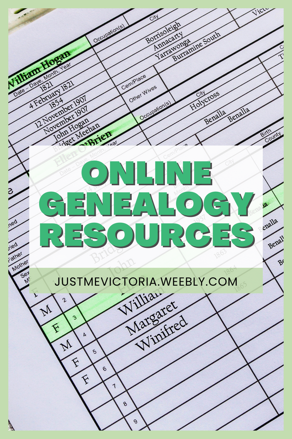 Online Genealogy Resources | Family History Month 2019