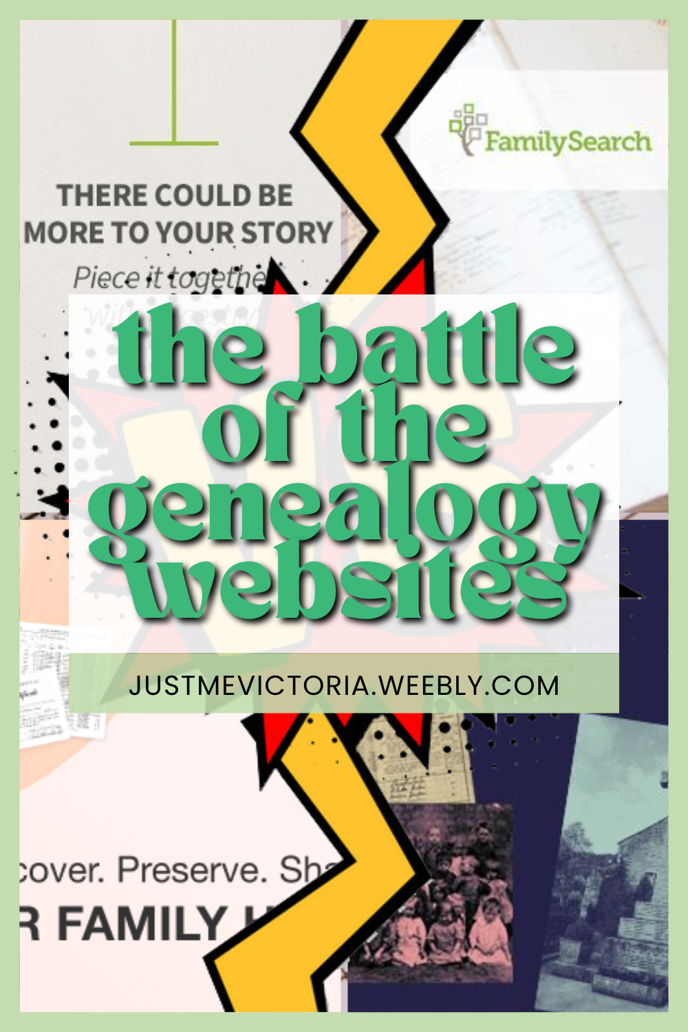 The Battle Of The Genealogy Websites