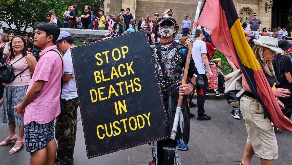 Black Lives Matter Australia (Canberra Times)