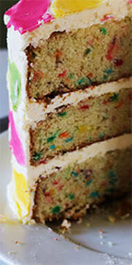 Layered Funfetti Cake | Recipe - Just Me, Victoria