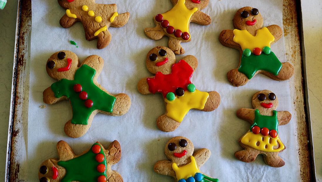 Gingerbread Men decorated