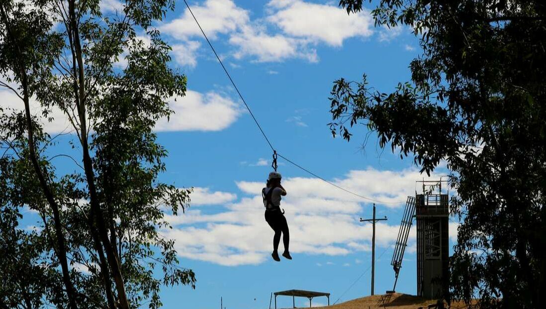 Great Aussie Holiday Park, Flying Fox